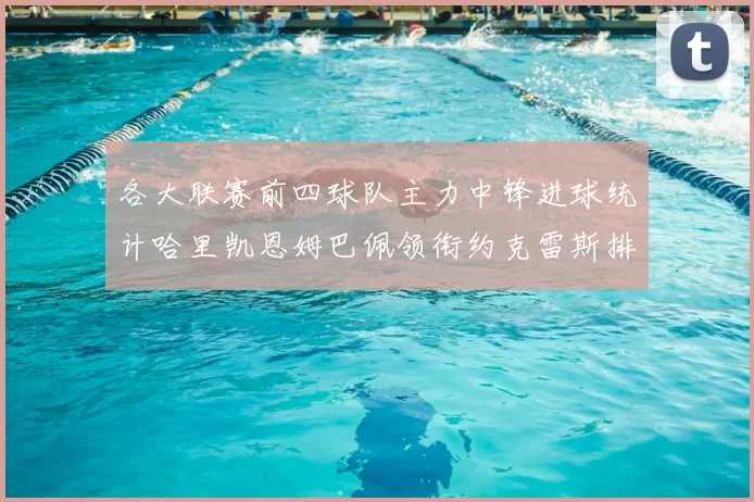 各大联赛前四球队主力中锋进球统计哈里凯恩姆巴佩领衔约克雷斯排名倒数第二